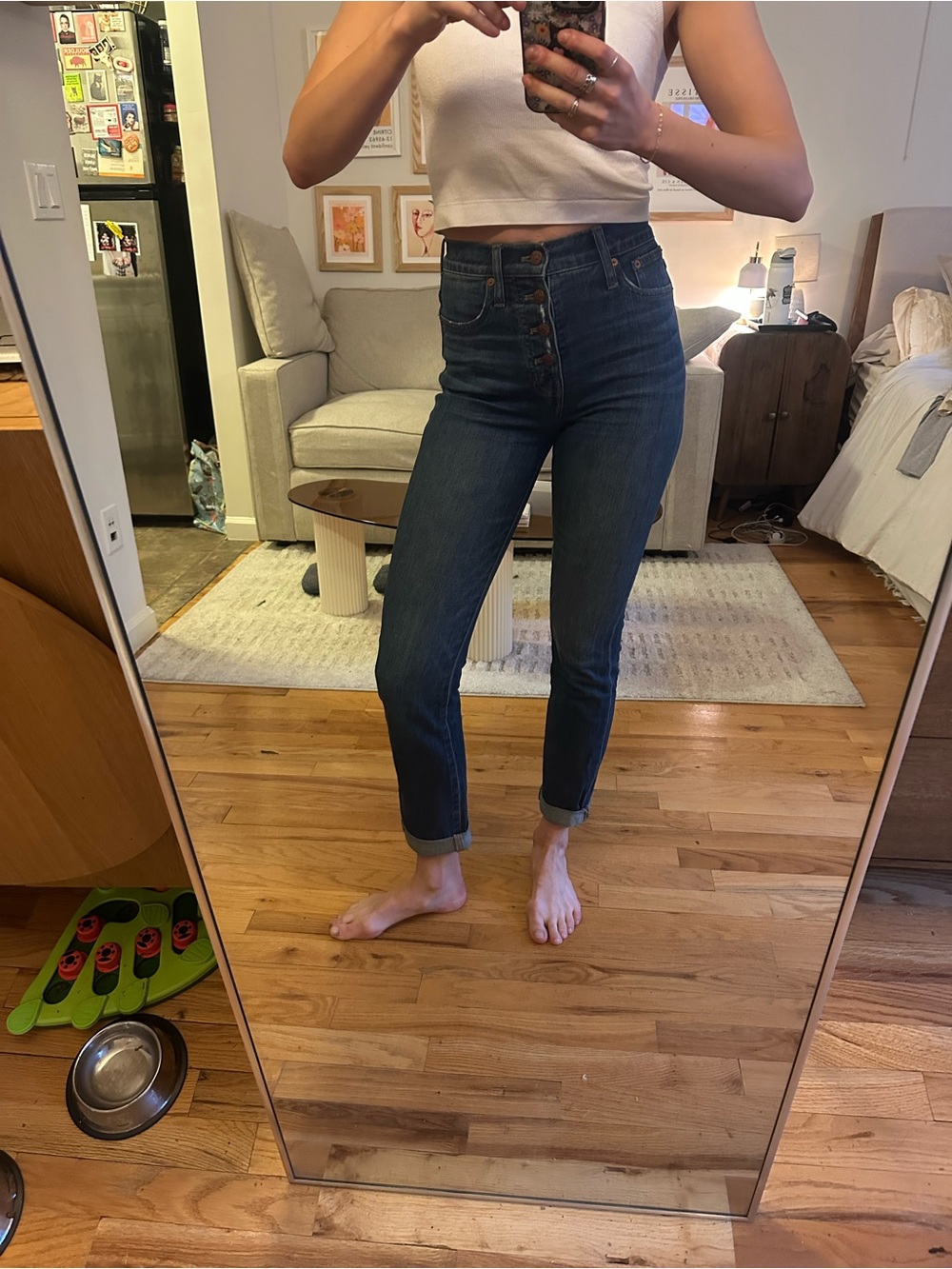 High-Rise Madewell Perfect Vintage Jean
